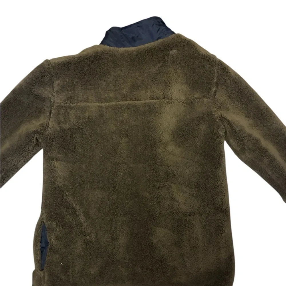 Tommy Bahama Gray and Blue Fleece Jacket